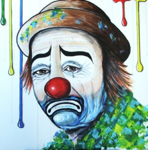 clown triste